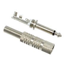 Load image into Gallery viewer, Shielded Mono 1/4" Phone Plug with Strain Relief
