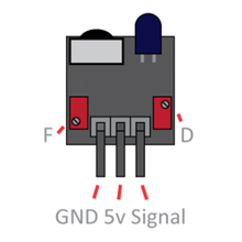 Load image into Gallery viewer, OSEPP IR Detector Module for Arduino