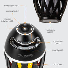 Load image into Gallery viewer, TikiTunes Portable Bluetooth Wireless Speaker with LED Atmospheric Lighting Effect