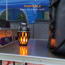 Load image into Gallery viewer, TikiTunes Portable Bluetooth Wireless Speaker with LED Atmospheric Lighting Effect