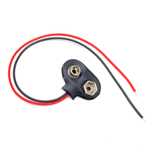 Load image into Gallery viewer, Fully-Insulated 9V Battery Snap Connectors (5-Pack)
