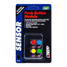 Load image into Gallery viewer, OSEPP Push Button Modules for Arduino (4-Pack)

